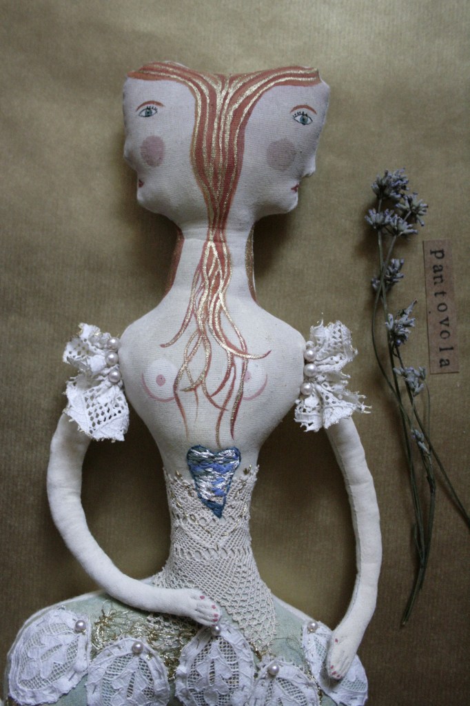 mermaid art doll