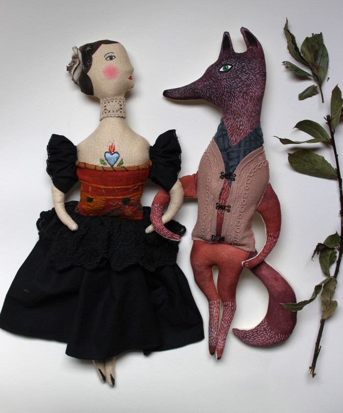 art doll wolf