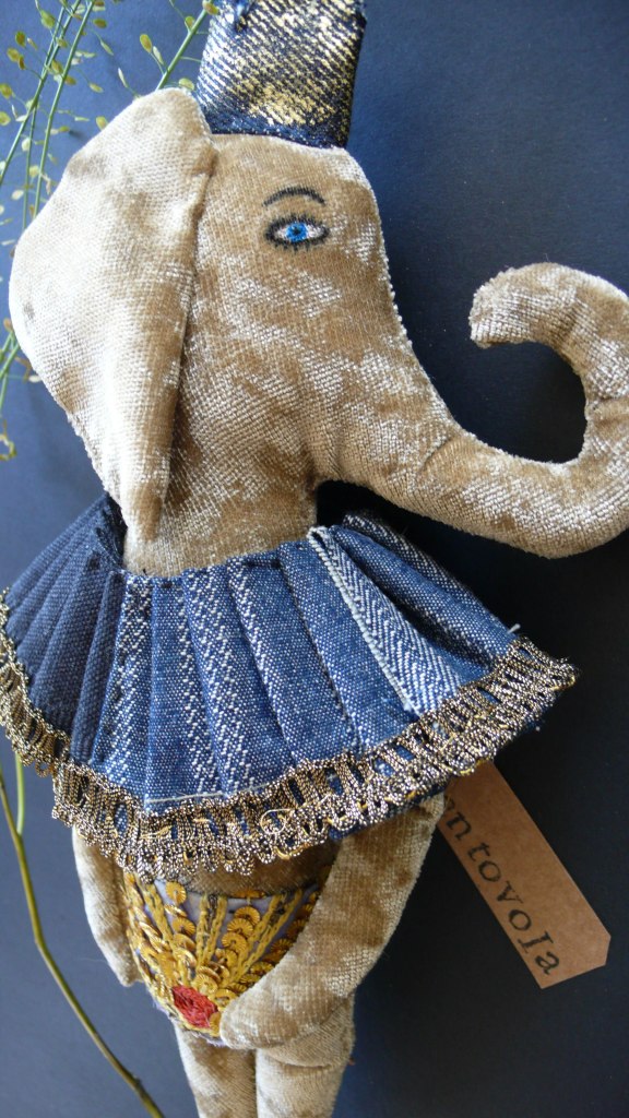 art doll elephant