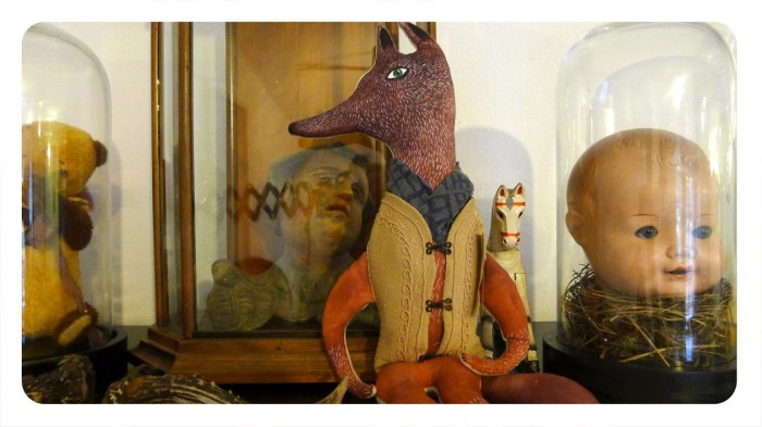 wolf art doll
