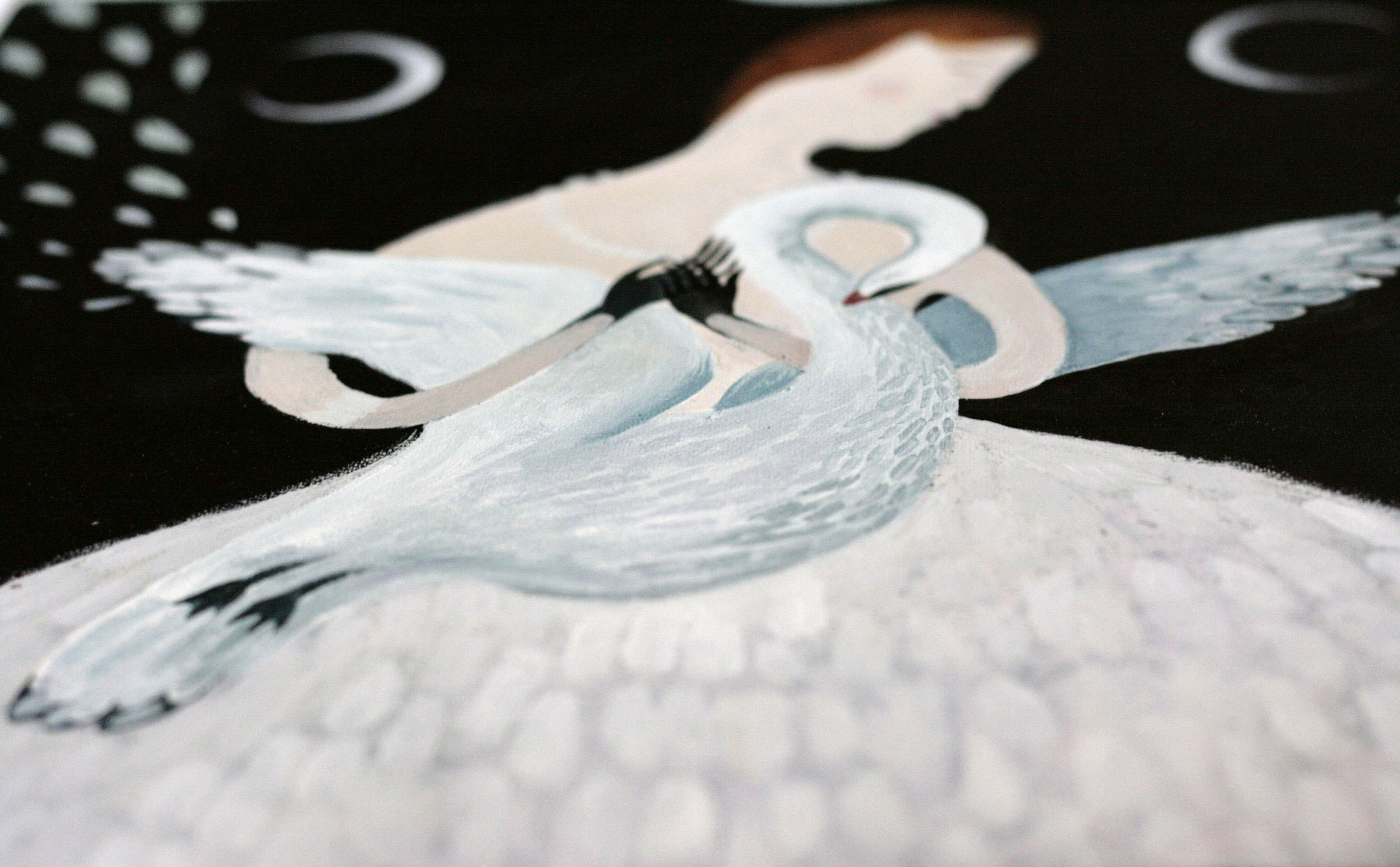 Anna Saint of Swans painting 02