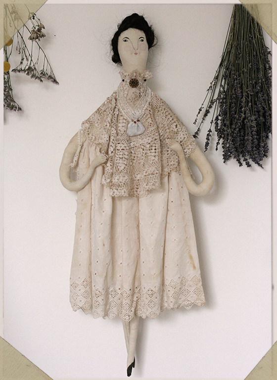 Custom Made Art Dolls - Pantovola art dolls and textile art