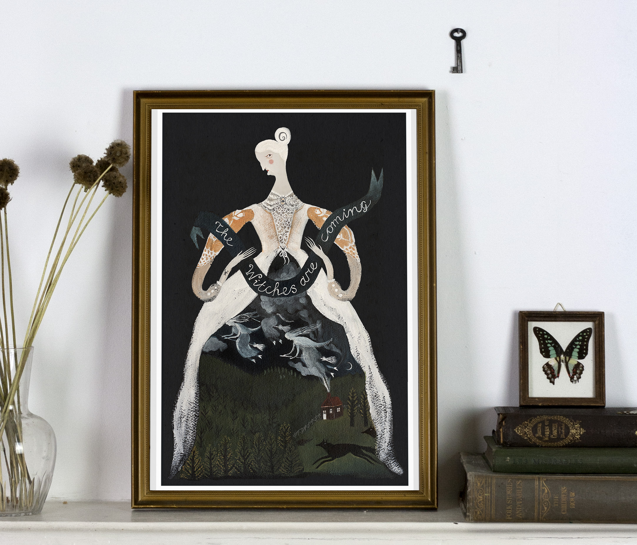 The Witches are coming framed