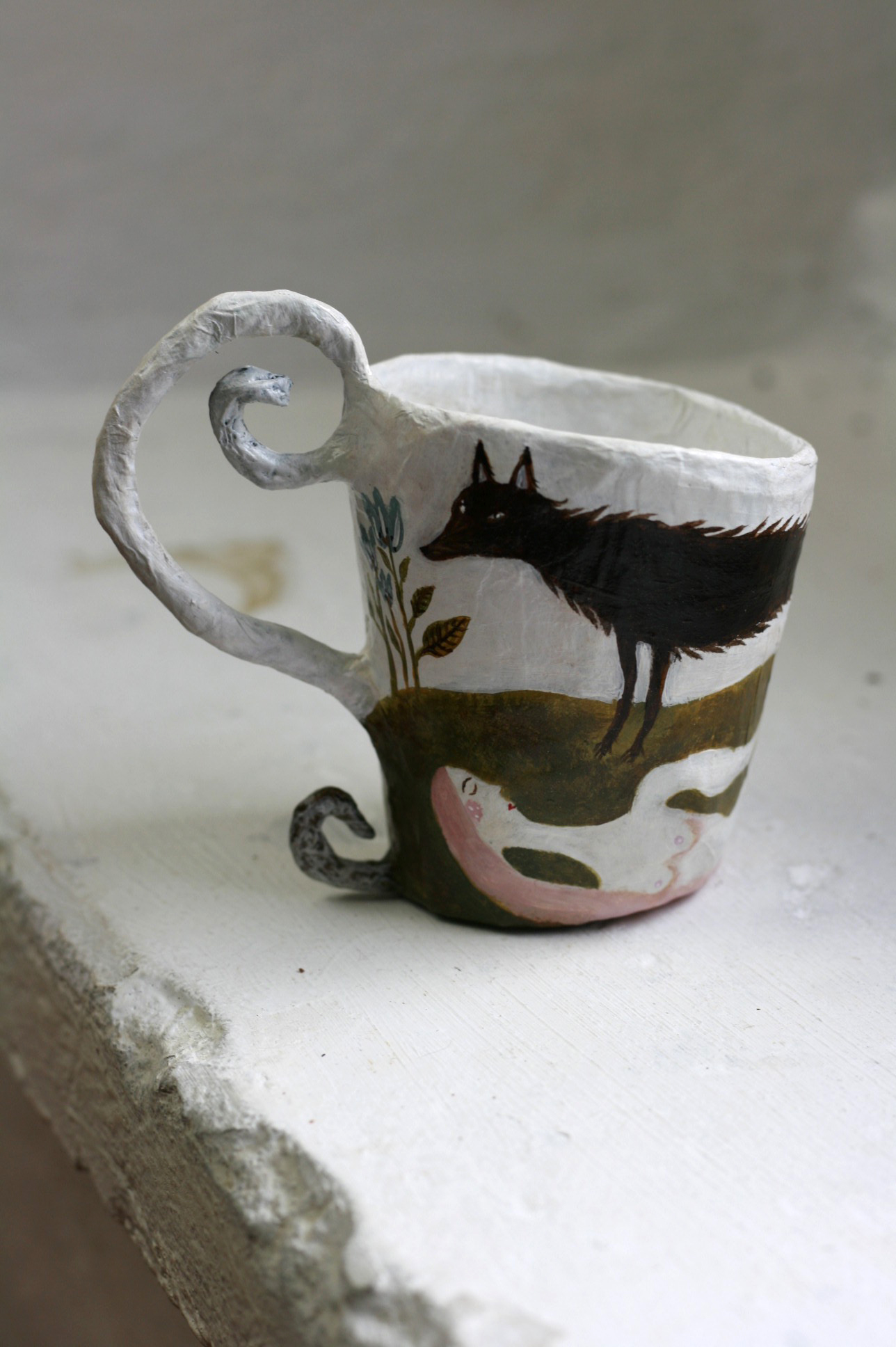 handmade tea cup