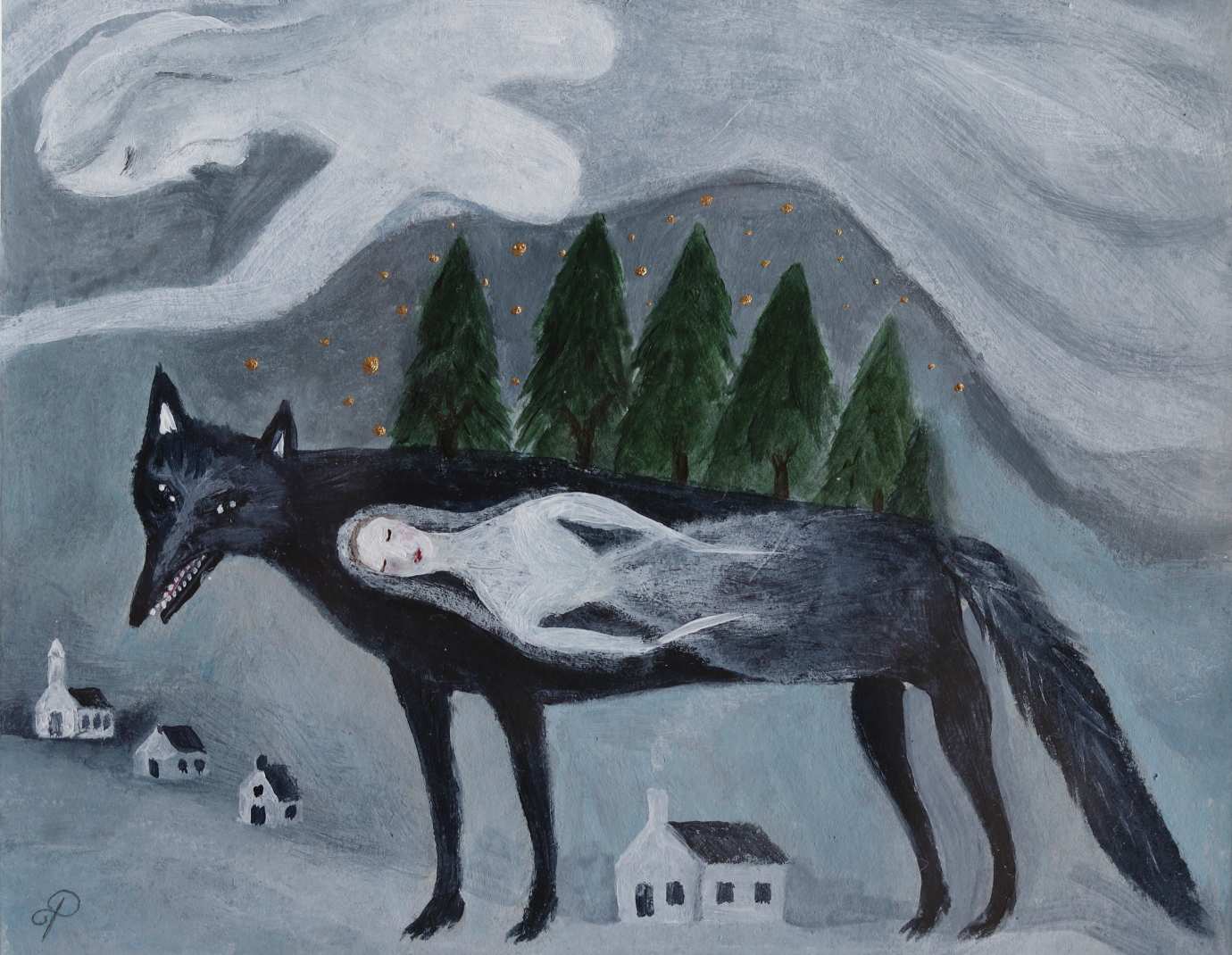 Winter Wolf Dream