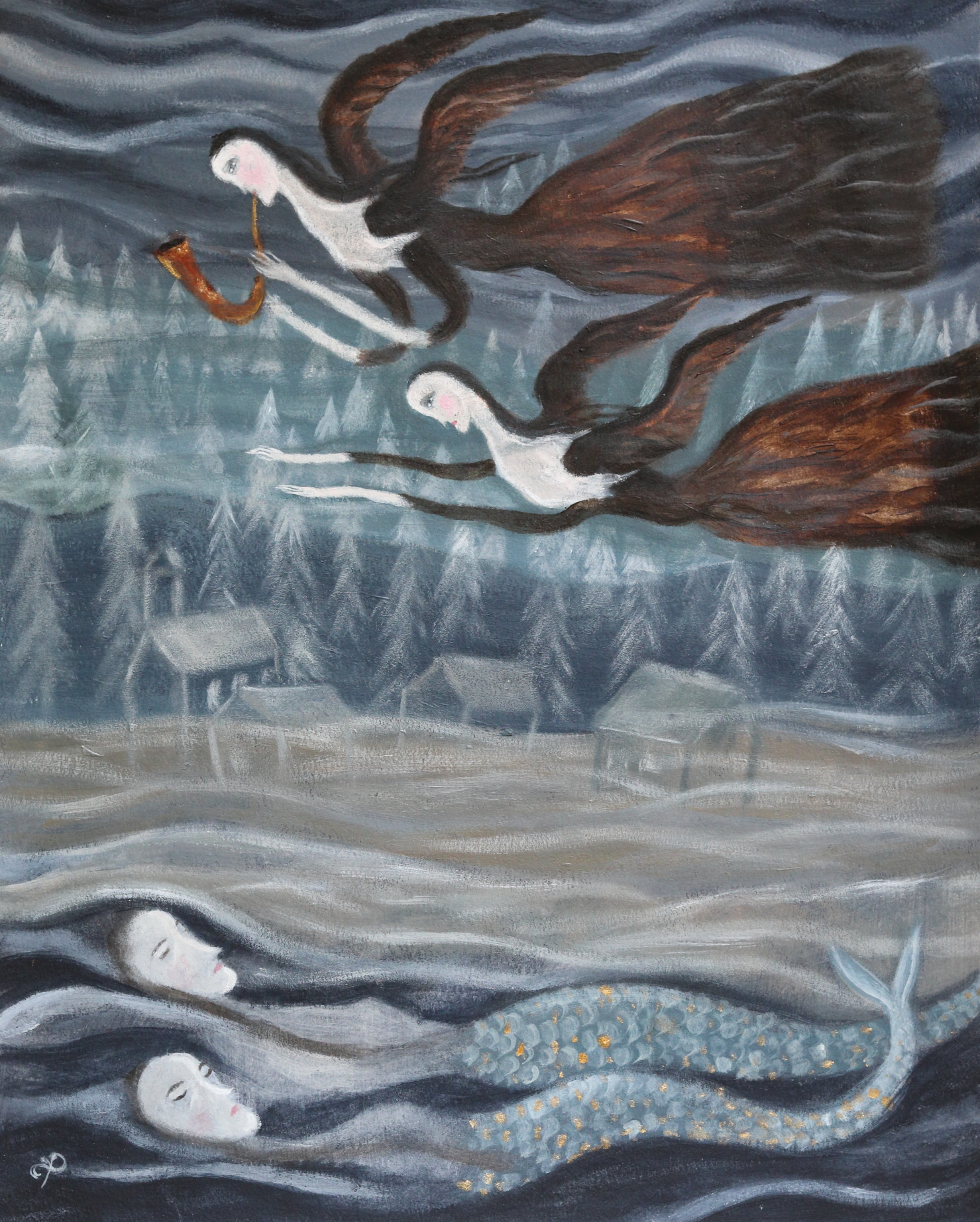 Flight over The Singing Sea