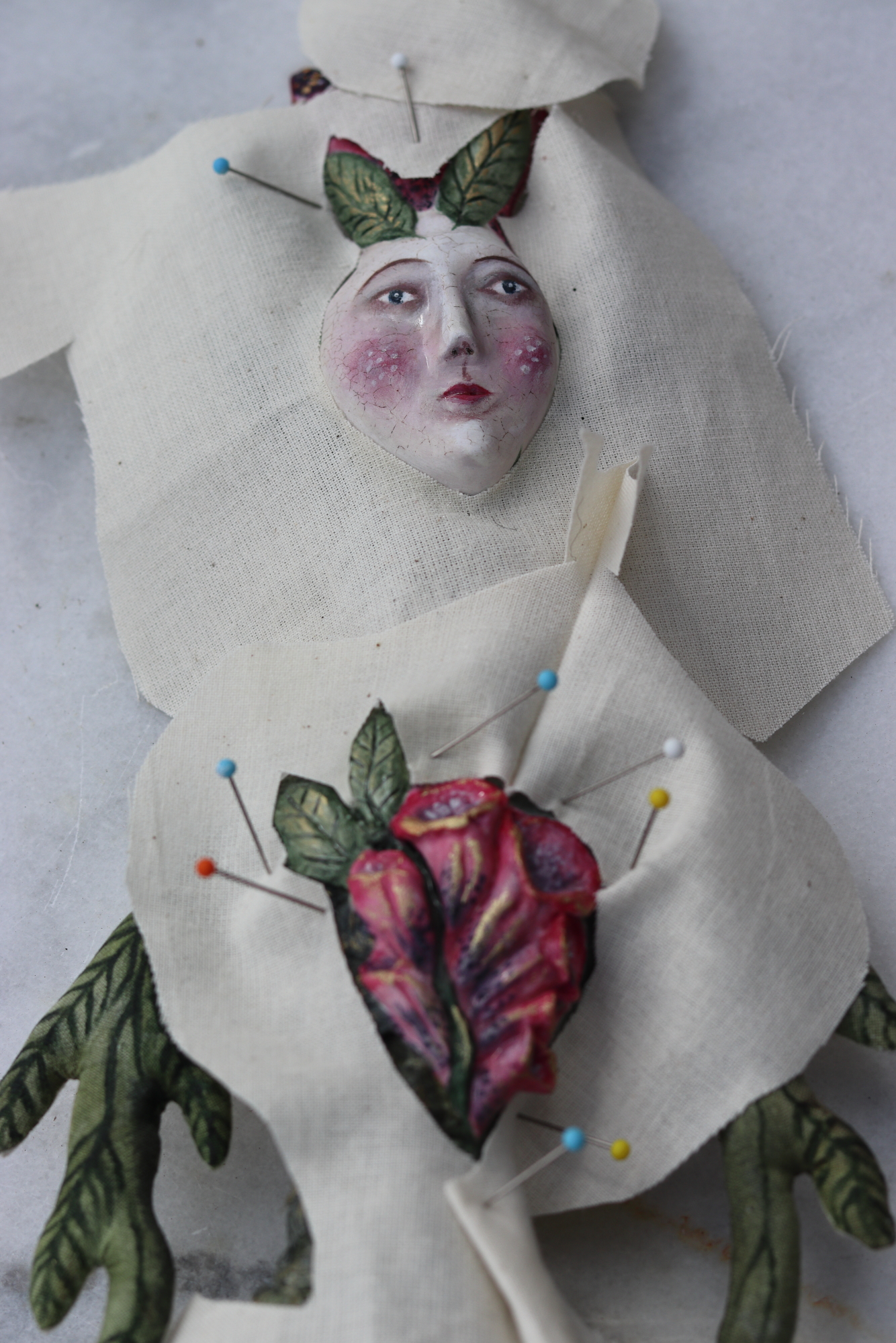 Faery of the Foxglove wip