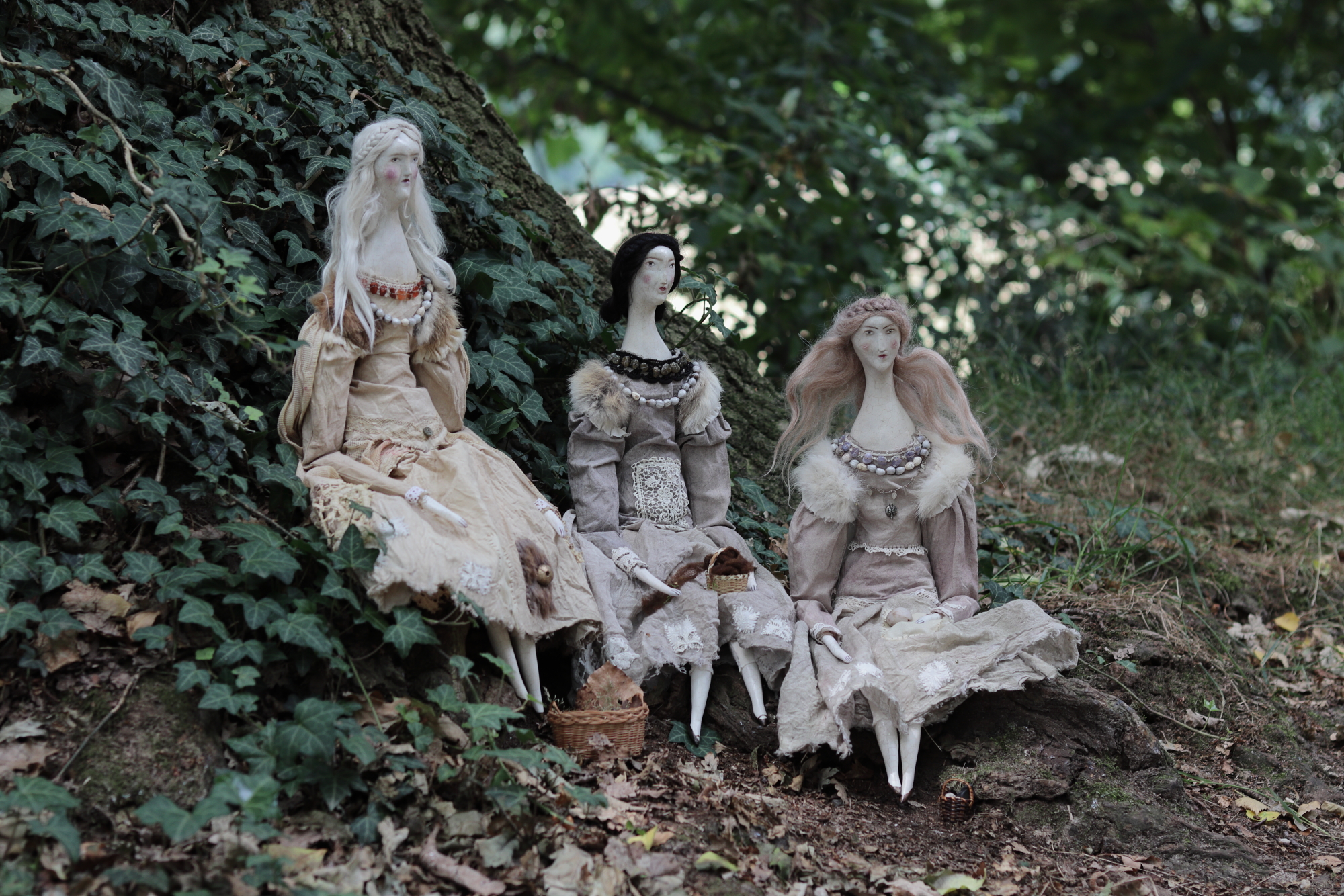 handmade art dolls for witches